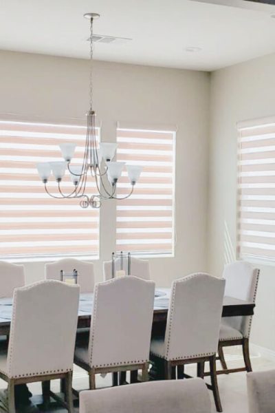 A modern version of Roller Shades, offering a futuristic and glamorous vision, adjusting privacy at any time.