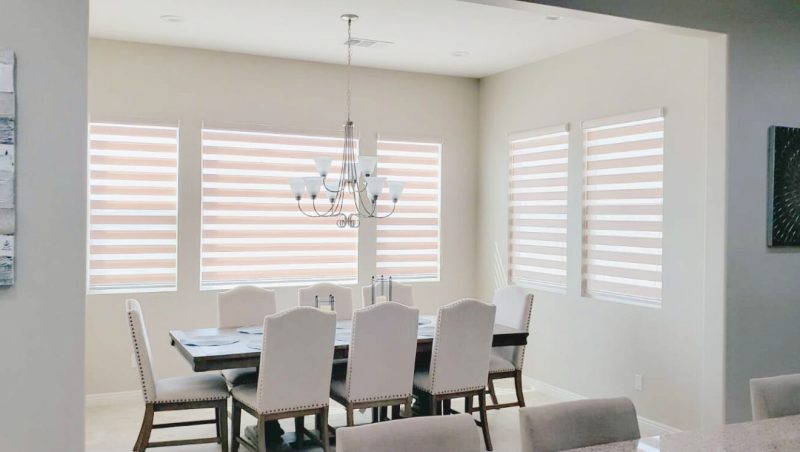 A modern version of Roller Shades, offering a futuristic and glamorous vision, adjusting privacy at any time.