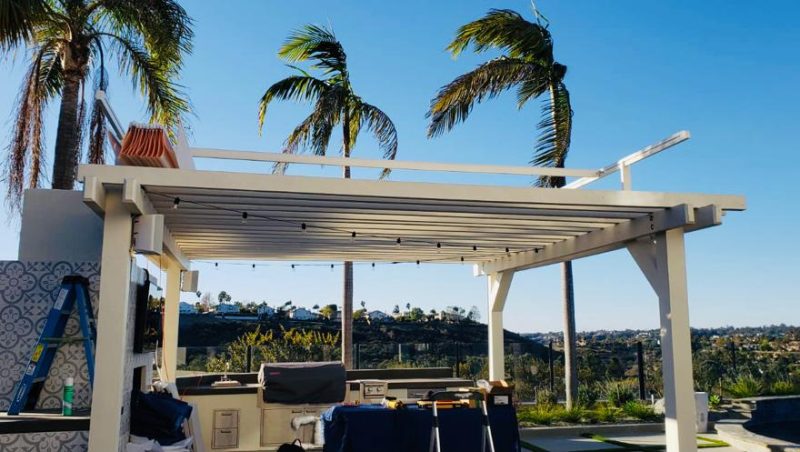 Make your Pergola look better with a stunning and beautiful view.