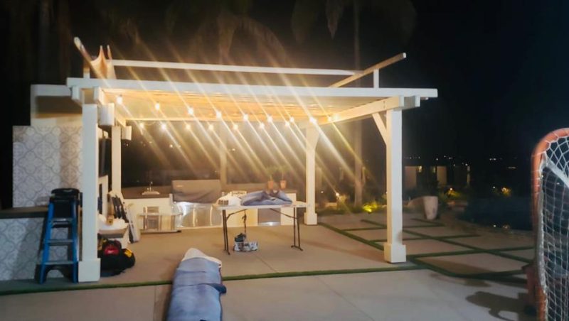 Make your Pergola look better with a stunning and beautiful view.